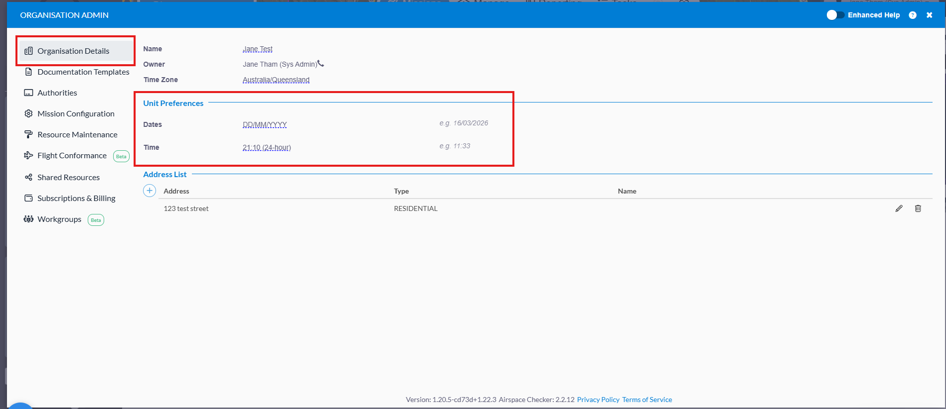 Unit Preference Configure Your Organisations Unit Preferences
